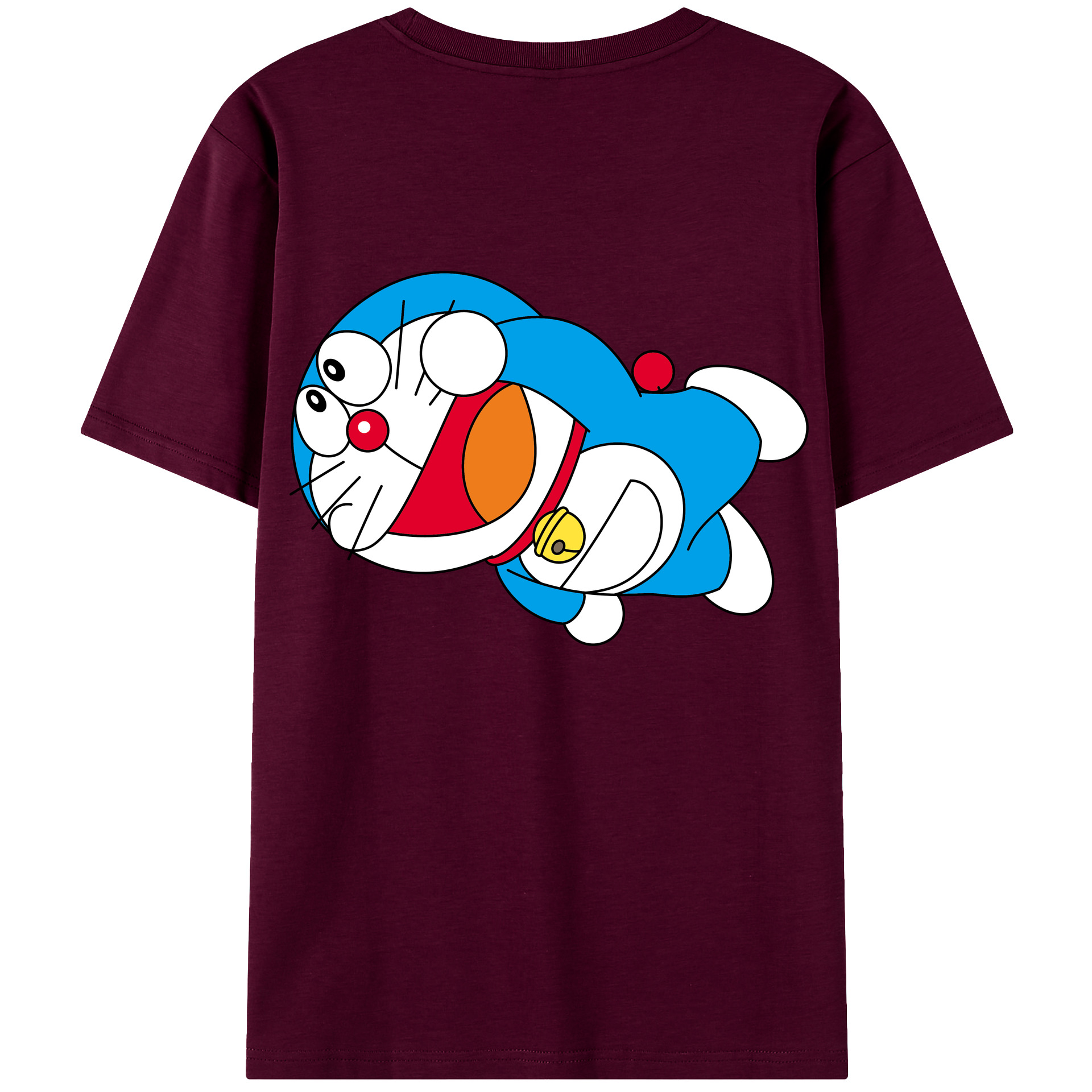 （画像用） ドラえもん Doraemon レディース半袖Tシャツ(バックプリント)